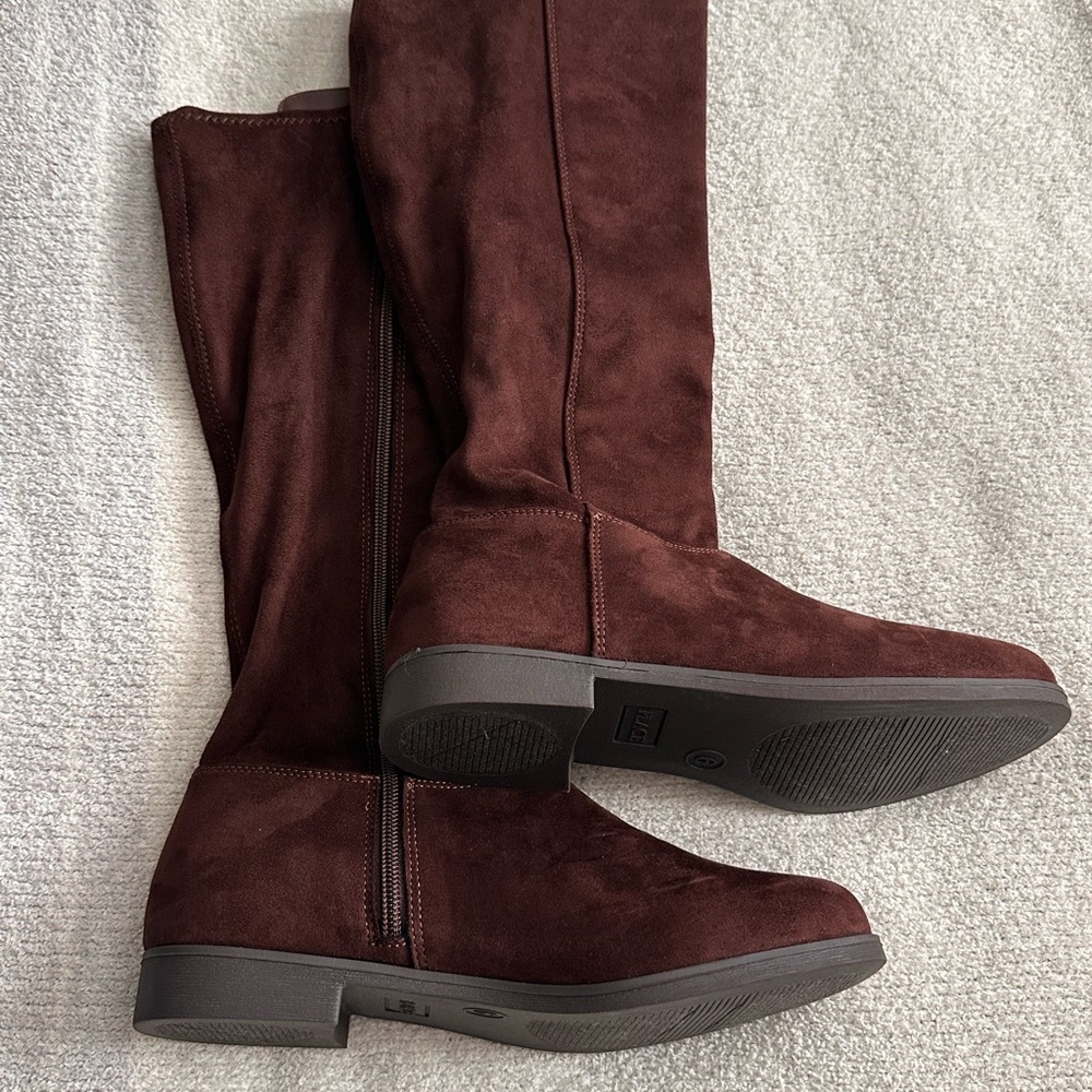 Children’s Place NWT Brown Suede Knee-High Boots